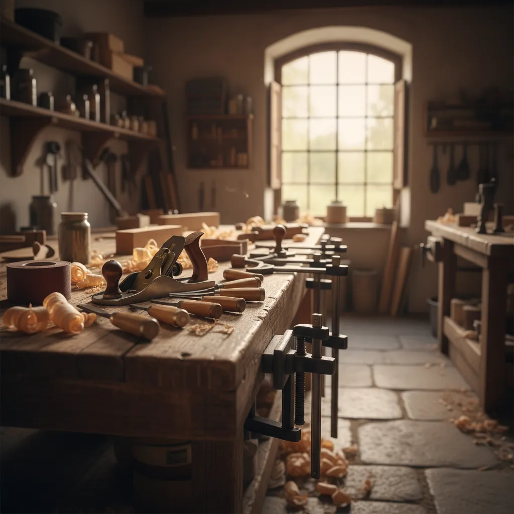 Pialla, scalpelli, sega a dorso e sergenti: gli strumenti fondamentali per la lavorazione del legno