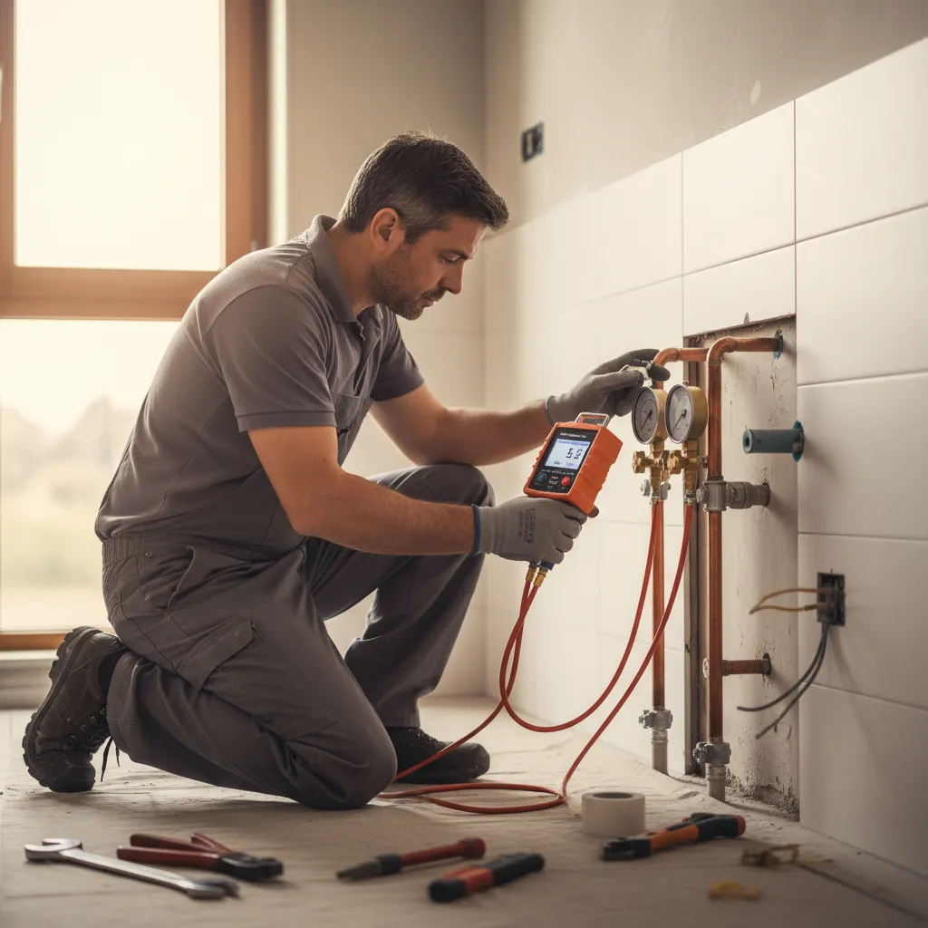 Il collaudo dell'impianto con prove di tenuta in pressione è fondamentale per ottenere la certificazione