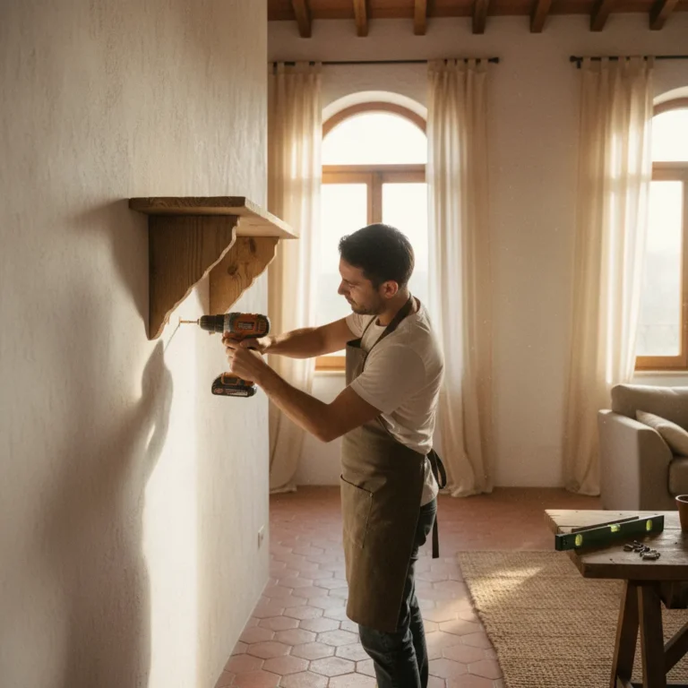 Come installare una mensola a muro senza errori