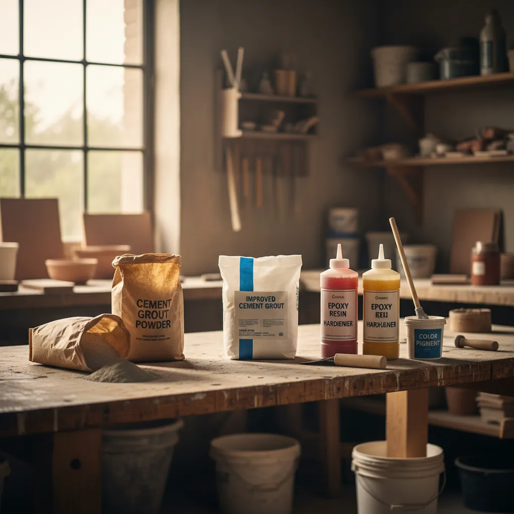 I tre principali tipi di stucco per piastrelle: cementizio, cementizio migliorato ed epossidico