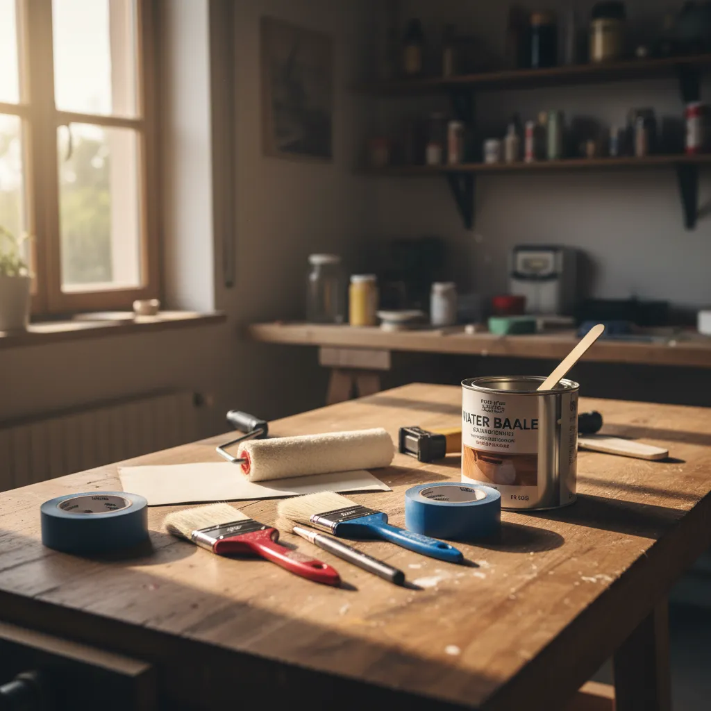 Gli strumenti essenziali per verniciare il legno esterno a regola d'arte