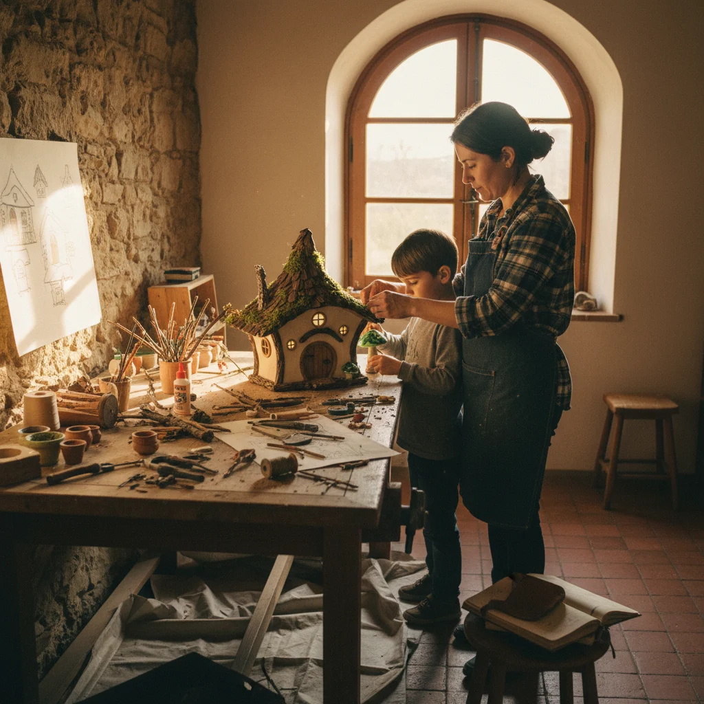 Come costruire una casa degli elfi fai da te?