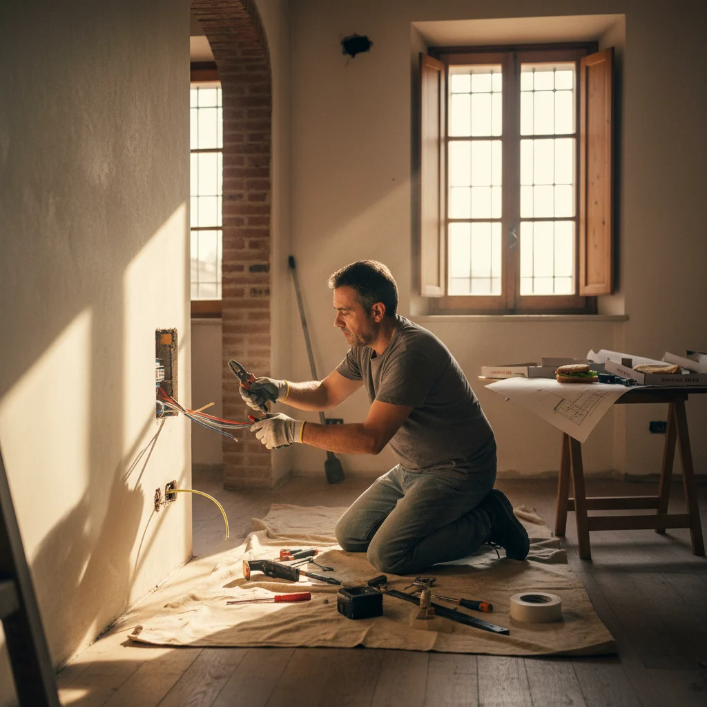 Fare un impianto elettrico in casa: è possibile da soli?