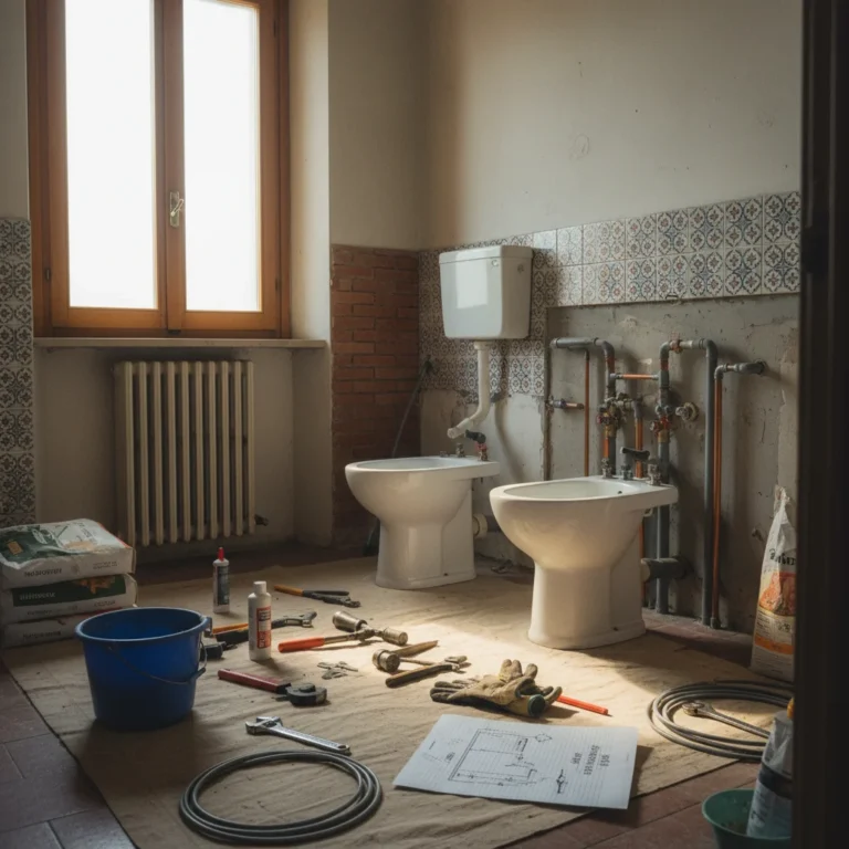 Scarico bagno: schema idraulico completo e consigli