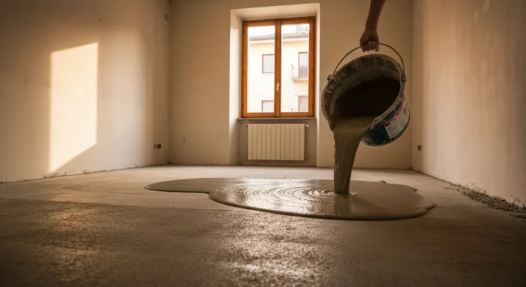 Come livellare un pavimento irregolare: metodi e materiali