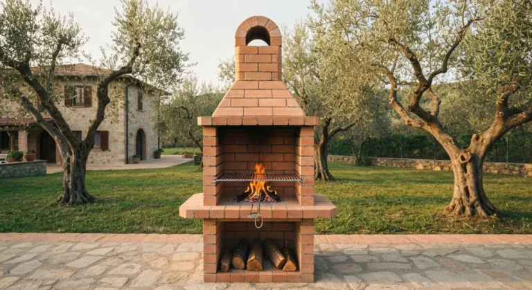 Come costruire un barbecue in muratura passo dopo passo