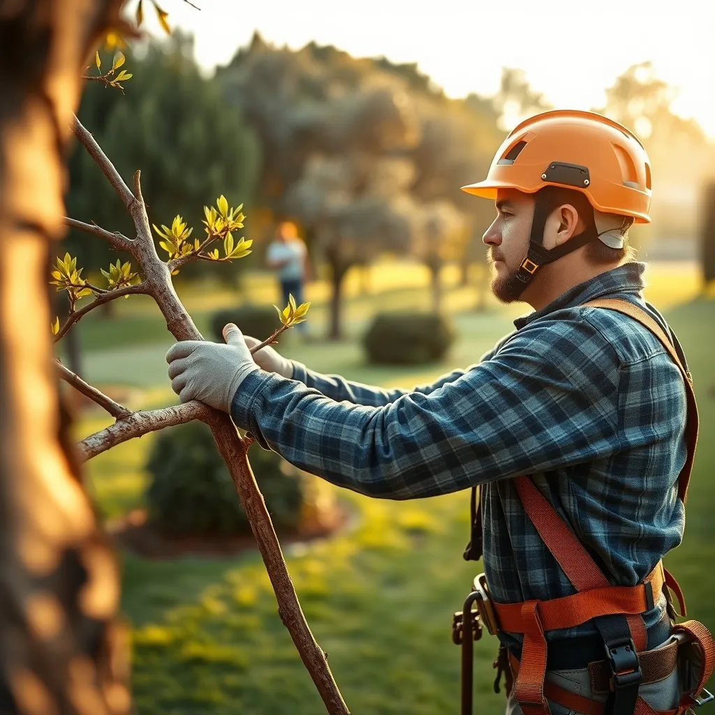 La potatura professionale degli alberi richiede attrezzature specifiche e competenze certificate