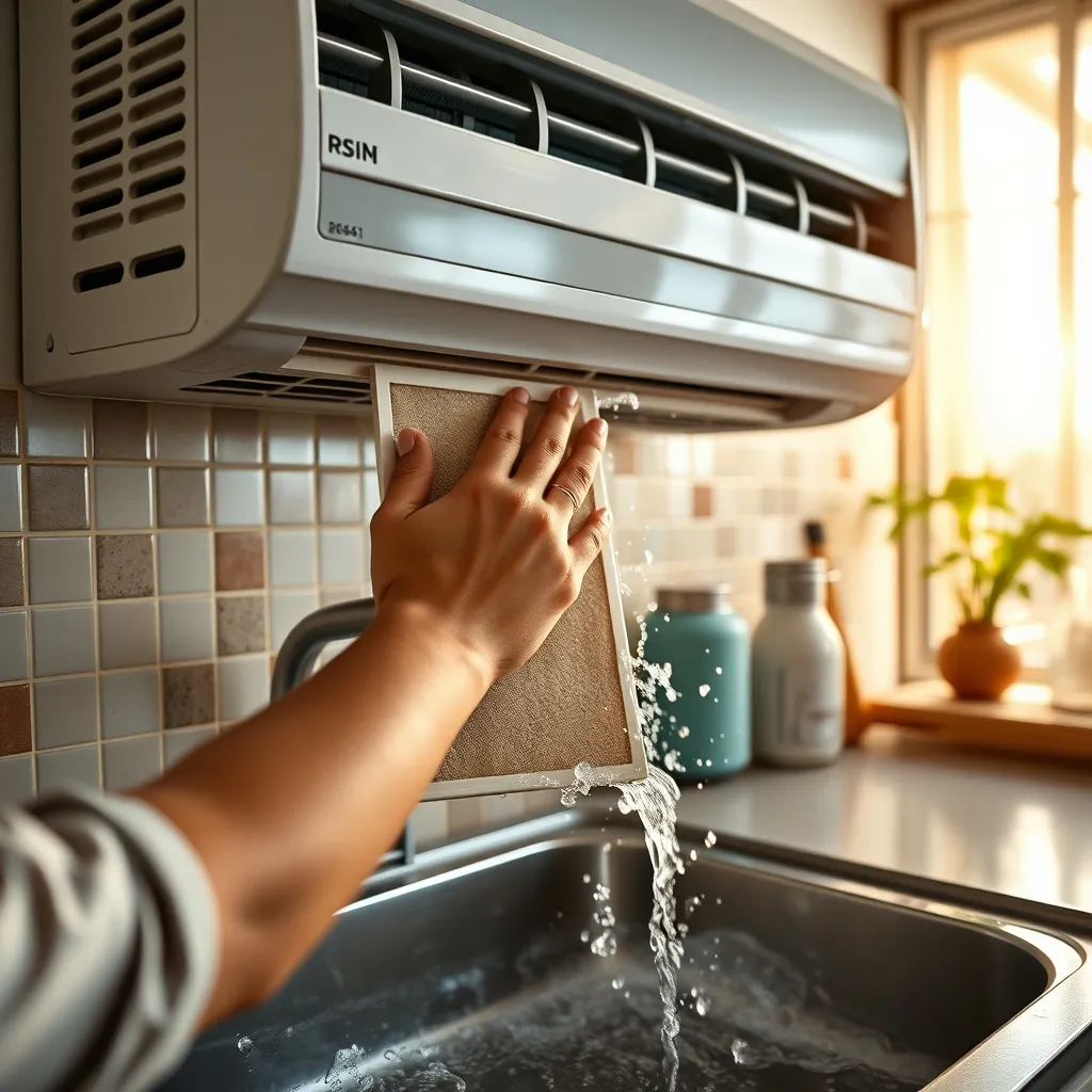 Pulizia del filtro dell'unità interna: manutenzione che potete fare da soli