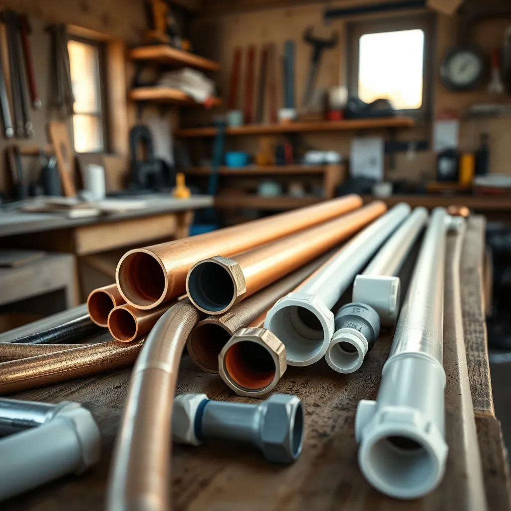 Confronto tra i principali materiali per tubazioni: multistrato, rame, polipropilene e PVC
