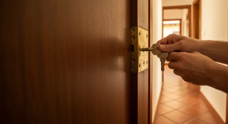 Come aprire una porta con serratura bloccata ?