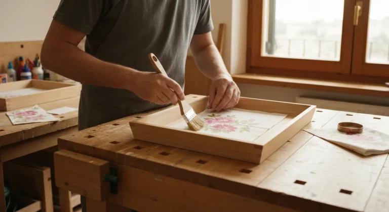 Come fare il decoupage su legno: tecniche e materiali