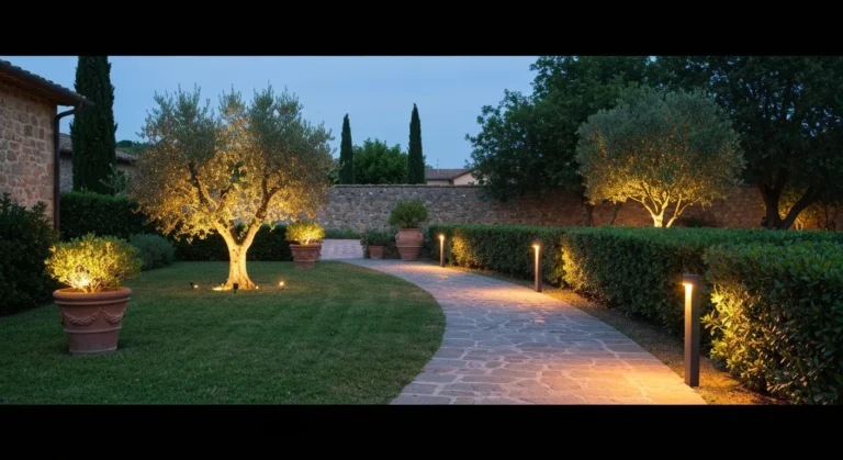 Illuminazione giardino fai da te: idee e installazione