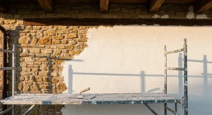 Muro in pietra e intonaco : guida alla realizzazione