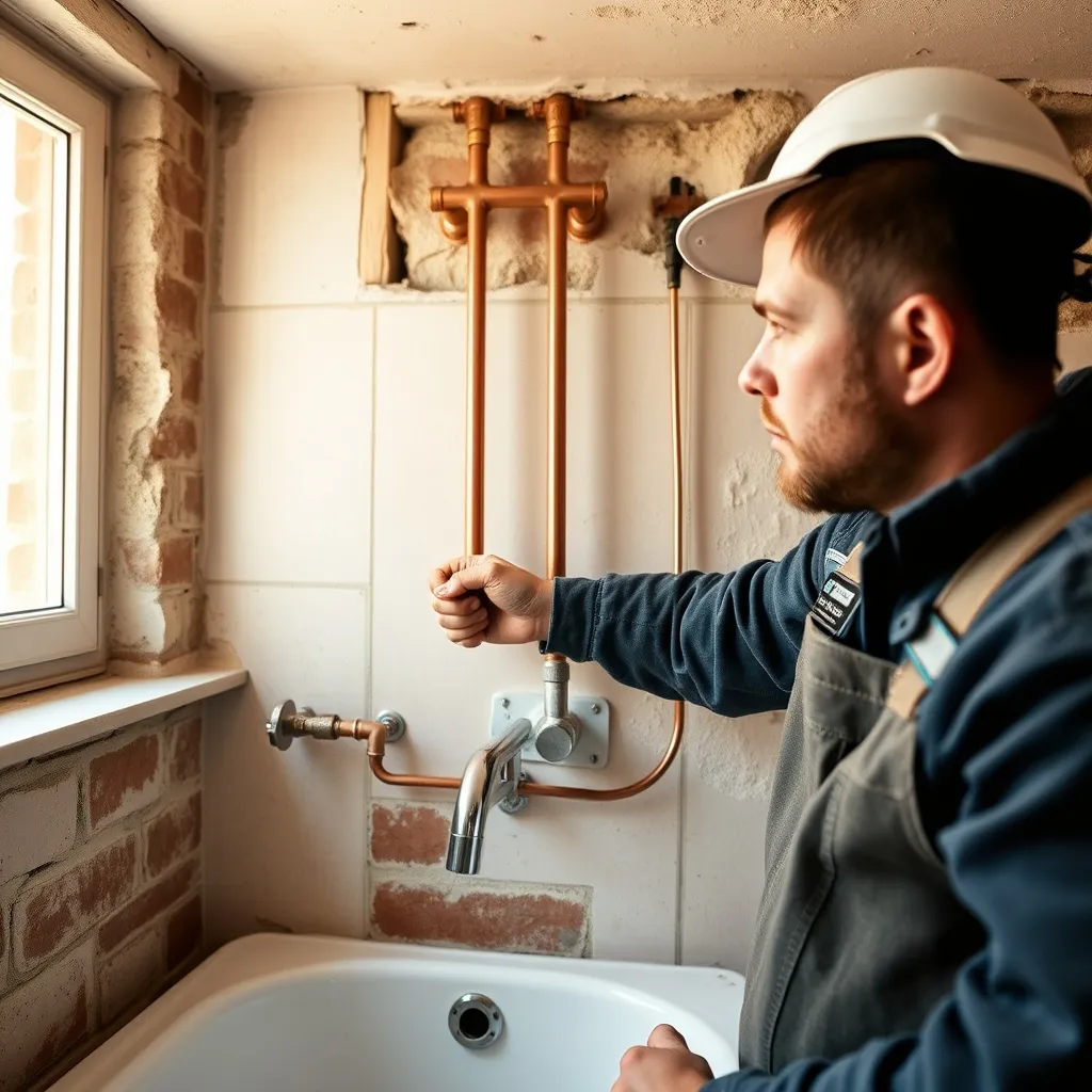 Il rifacimento dell'impianto idraulico è uno degli interventi di manutenzione straordinaria più comuni nella ristrutturazione bagno