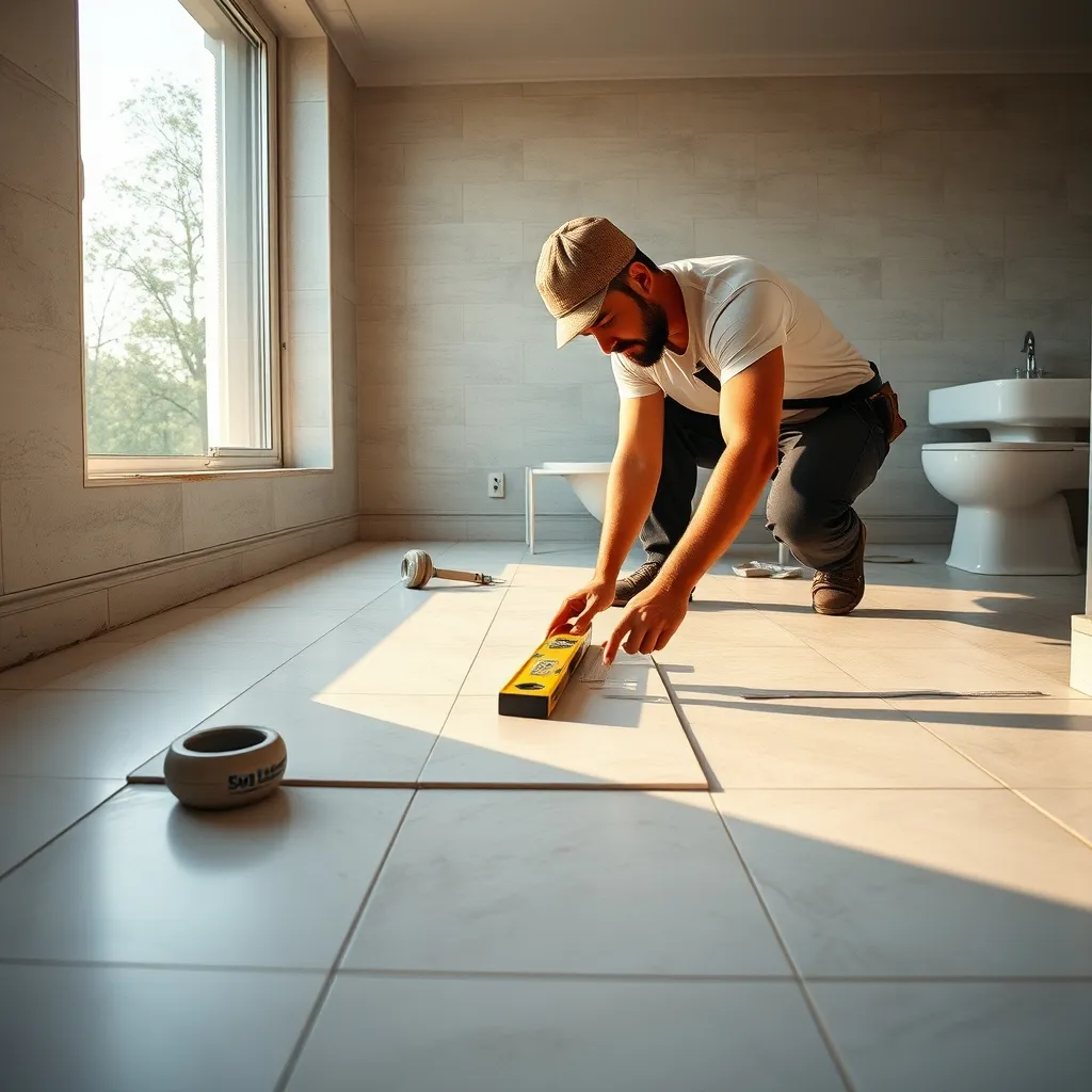 La posa delle piastrelle in gres porcellanato rappresenta una delle voci di spesa più variabili nella ristrutturazione del bagno
