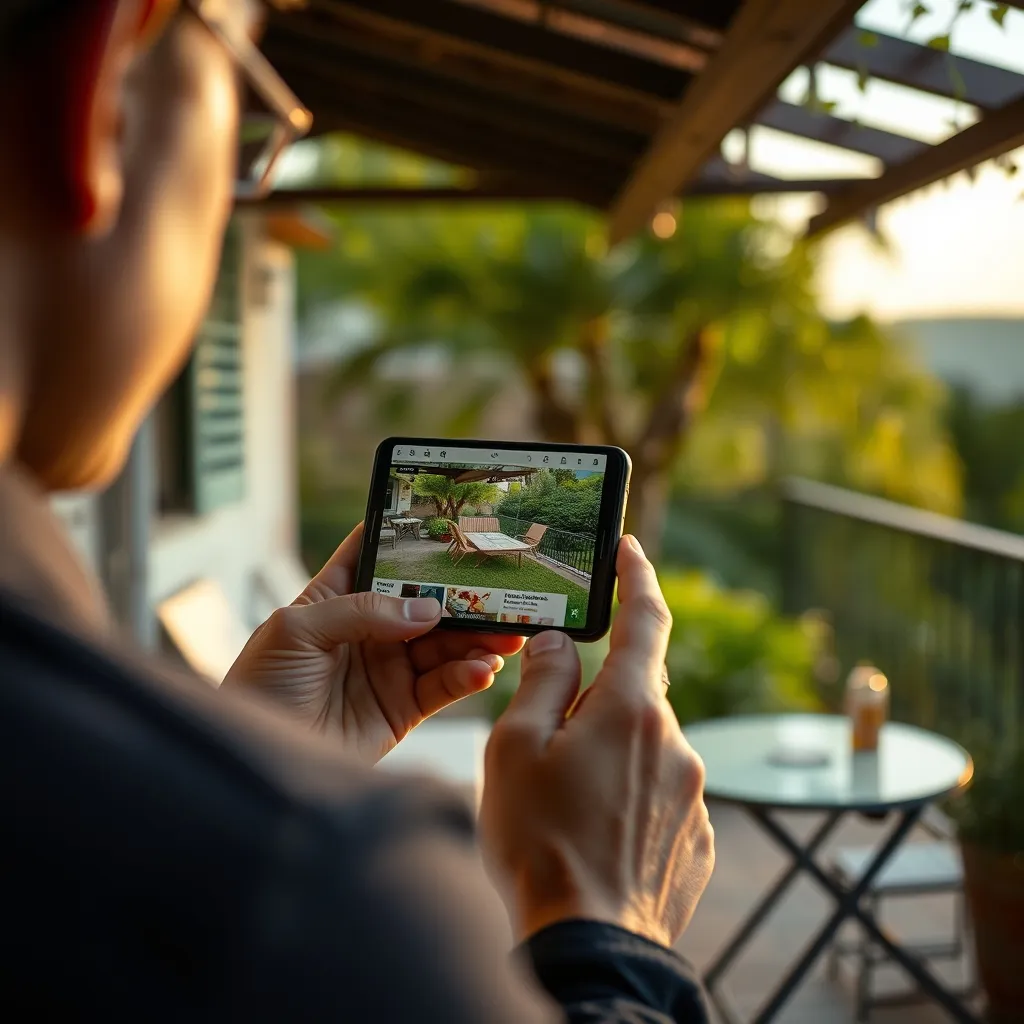 Consultare gli annunci su Subito.it comodamente dal proprio giardino è il primo passo per trovare l'affare giusto