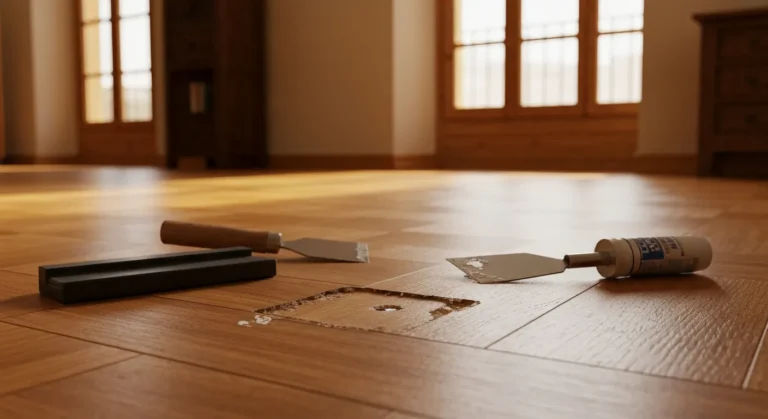 Buchi nel parquet: costo e migliori metodi di riparazione