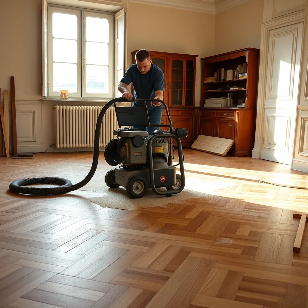 La lamatura professionale del parquet è la soluzione migliore per danni estesi su grandi superfici