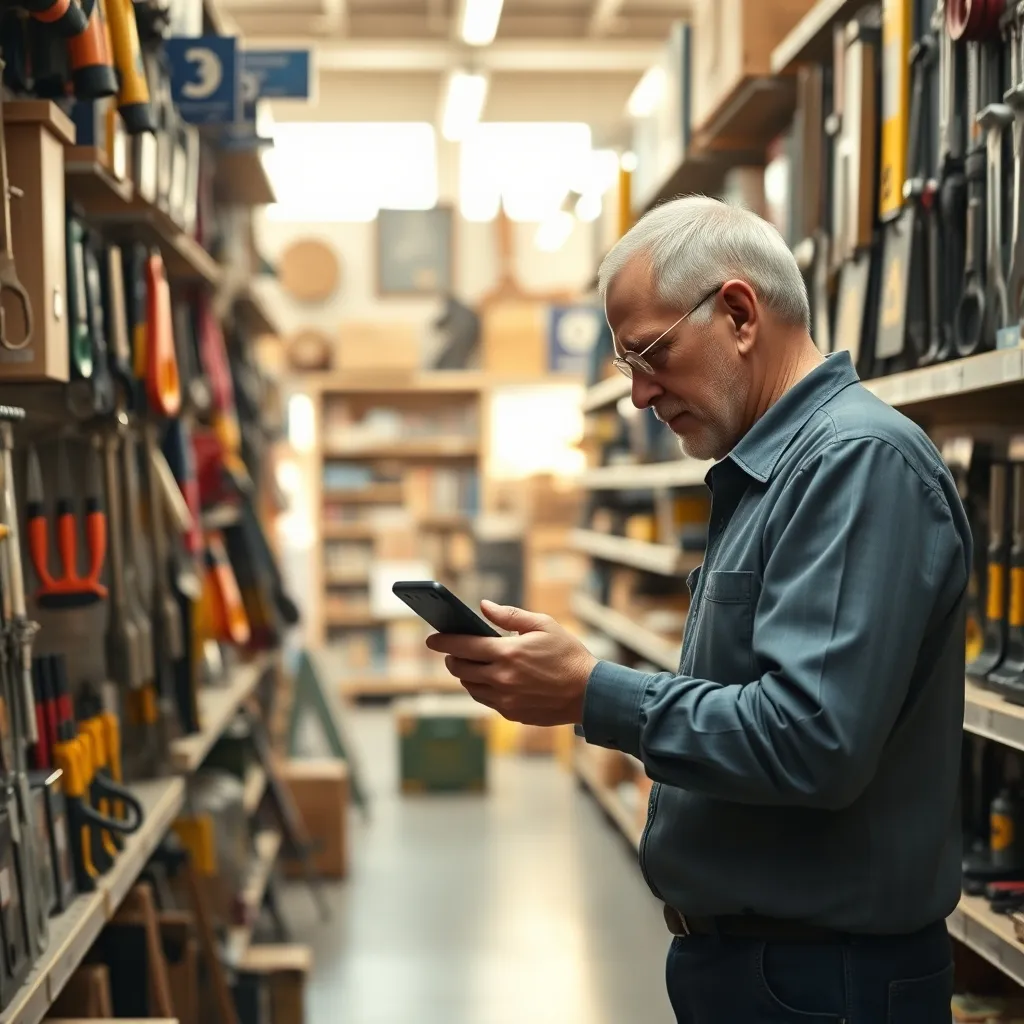Cercare negozi di bricolage dal proprio smartphone è il modo più rapido per trovare il punto vendita ideale
