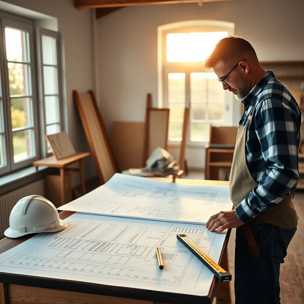 Fase di progettazione: analisi dei disegni tecnici prima di avviare i lavori di ristrutturazione