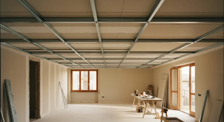 Guida al montaggio controsoffitto in cartongesso passo passo
