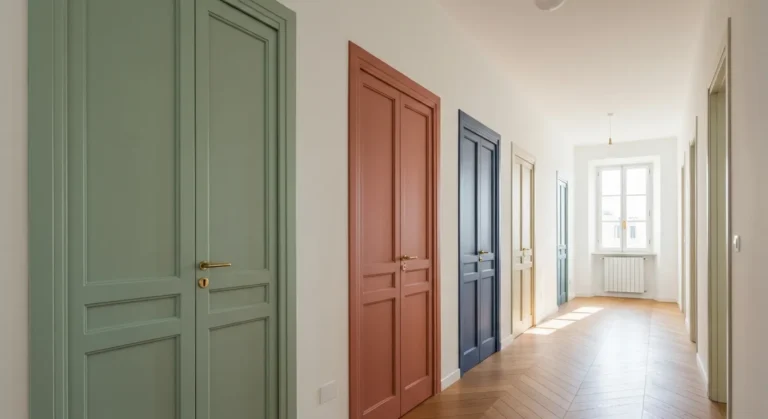 Tabella colori porte interne: 7 tonalità di tendenza per il 2026