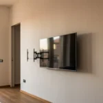 Appendere la TV al muro: staffa, tasselli e peso reale