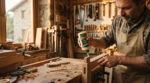 Colla per legno: tipi, tempi di pressa e resistenza all'acqua