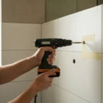 Forare le piastrelle senza scheggiarle: punta, nastro e velocità