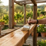 Legno da esterno: impregnante, olio o vernice, cosa dura di più