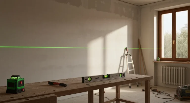 Livella laser: quando sostituisce davvero la bolla