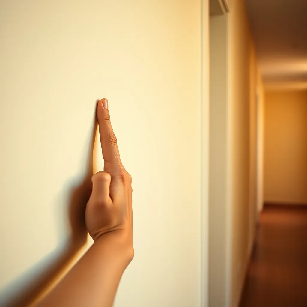 La finitura satinata della pittura lavabile resiste allo sfregamento quotidiano
