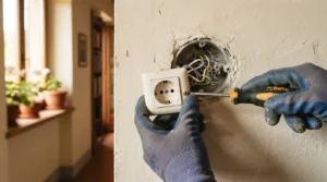 Sostituire una presa elettrica: sequenza corretta e verifiche