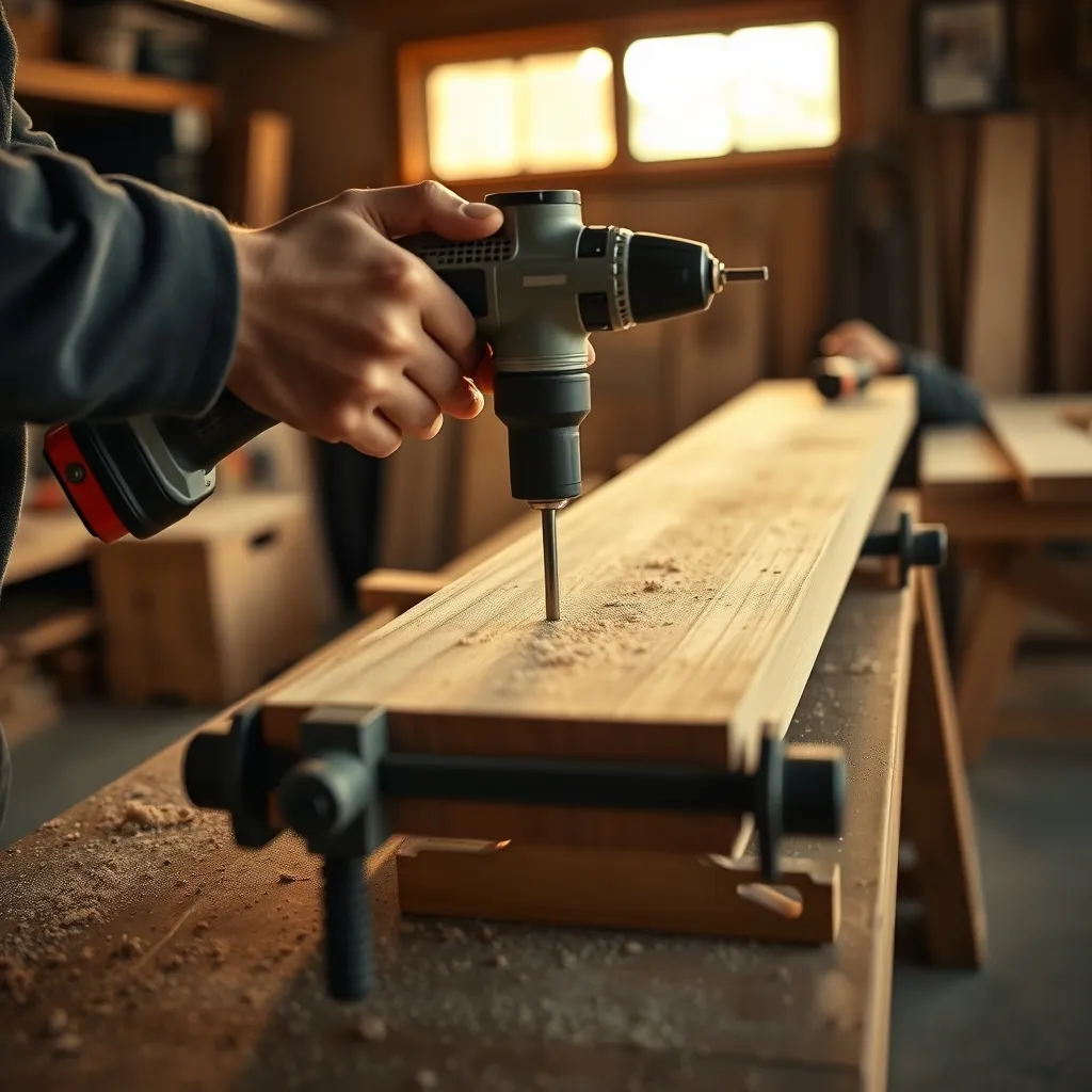 Foratura del legno con trapano avvitatore: il controllo della coppia è fondamentale